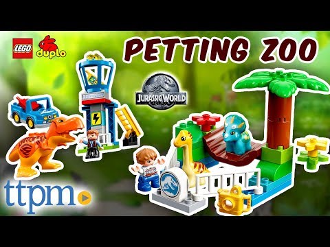 lego duplo gentle giants petting zoo