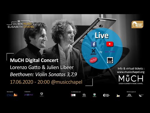 MuCH Digital Concert - Lorenzo Gatto & Julien Libeer - Beethoven Violin Sonatas