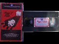 Closing To Rape Of Love 1981 VHS