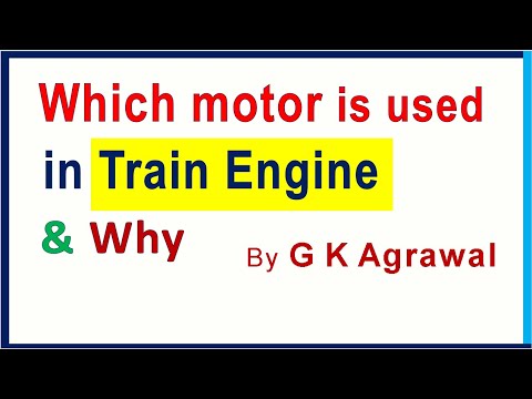 Why is AC Motor used in train Engine locomotive nowadays Video