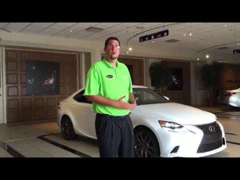 Lexus Technology Training | 2016 IS 200t Key Features | Lexus of Orlando