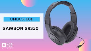 Video thumbnail for Unboxing 60s - Samson SR350 - songlongmedia by Songlongmedia Unboxing - 60s