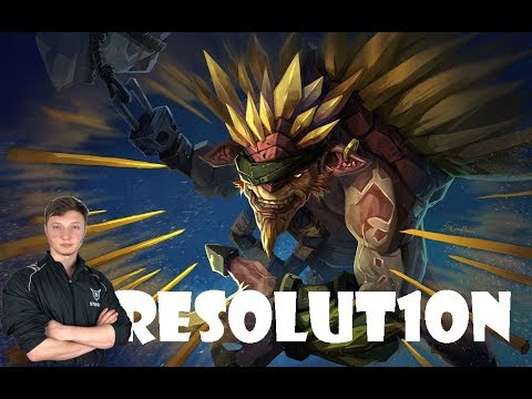 Resolut1on Bristleback  |  Pro Gameplay | dota 2