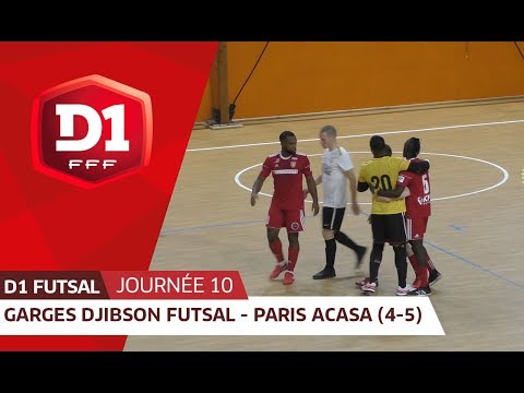 J10 : Garges Djibson Futsal - Paris ACASA (4-5), le résumé