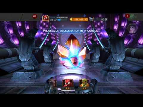 Nanite crystal opening| Marvel contest of champions