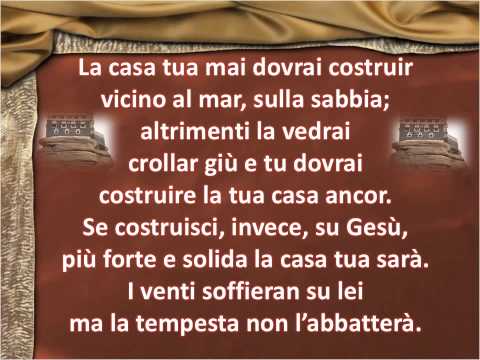 515 LA CASA SULLA ROCCIA - KARAOKE