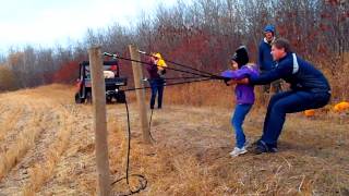 preview picture of video 'Pumpkin Chunkin at Paintball Paradise Prince Albert, Saskatchewan, Canada 2013'