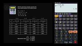 Download the video "How to program GAUSS-SEIDEL algorithm in an Android-based scientific calculator"