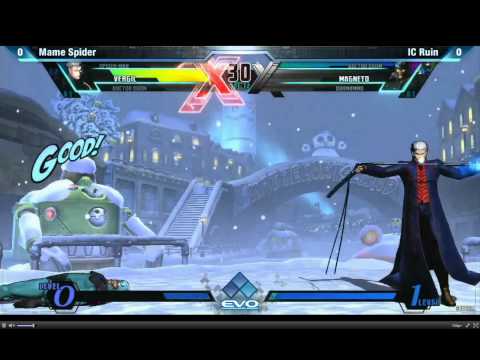 EVO 2012 - UMVC3 Pools - Mame Spider vs IC Ruin