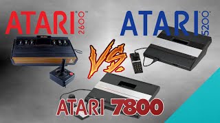 All the Games on All 3 of Atari's Early Consoles