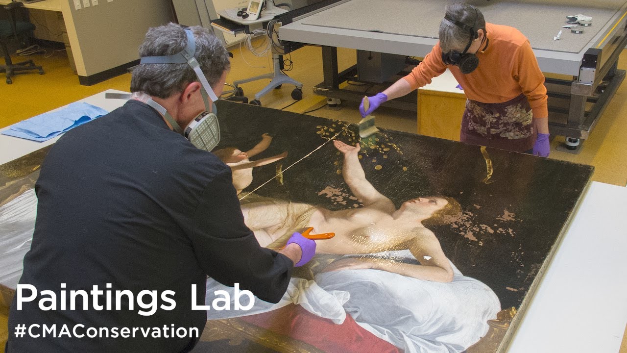 #CMAConservation: Paintings Lab