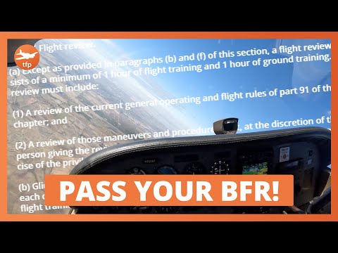 FLIGHT REVIEW - PASSED! - fly to the level of your aviation certificate and pass your flight review.