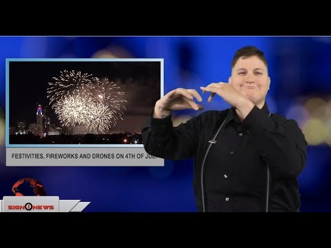 Festivities, fireworks and drones on 4th of July (ASL - 7.4.18)