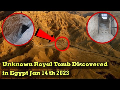 A tumba real desconhecida foi descoberta no Egito, no Vale das Rainhas - primeira descoberta em 2023