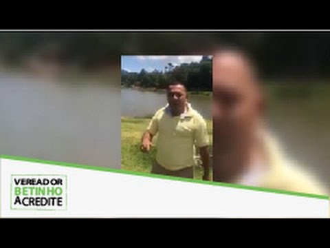 Vereador Betinho faz reivindicação