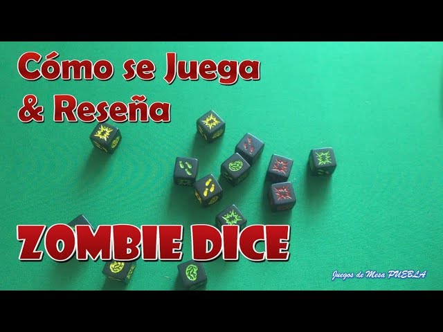 Vídeo relacionado con Steve Jackson EDGSJ02 Dados Zombies Juego de mesa, Versión en inglés