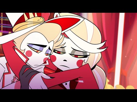 Lucifer comforts Charlie (Hazbin Hotel Season 2)