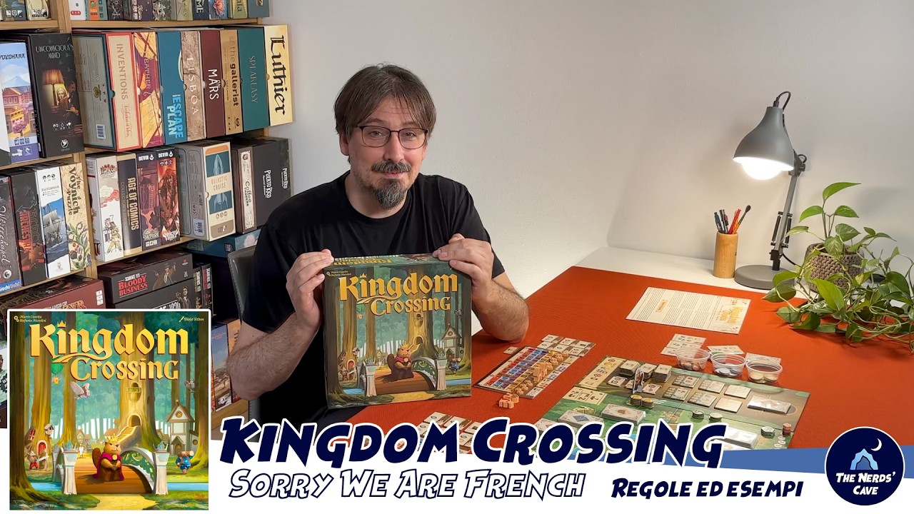 Kingdom Crossing – Tutorial Completo in Italiano: Setup, Regolamento e Turni di Gioco.
