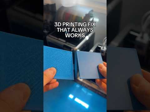 Fix bad 3d printed top layers forever