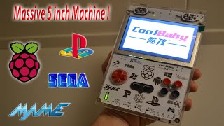 Massive Ultimate Cool Baby Raspberry Pi 5inch Handheld !!