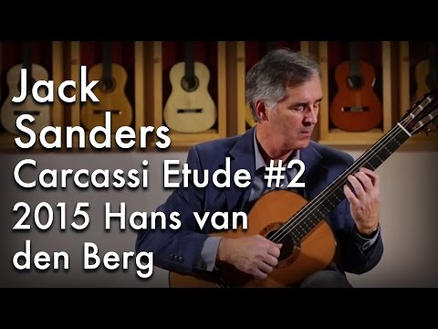 Jack Sanders - Practicing Carcassi Etude #2 (2015 Hans van den Berg)