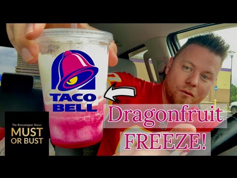 Taco Bell® Dragonfruit Freeze Review | Must OR Bust