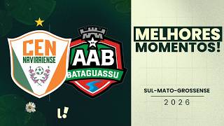 NAVIRAIENSE 0 X 4 BATAGUASSU | SEMIFINAL | CAMPEONATO SUL-MATO-GROSSENSE | MELHORES MOMENTOS