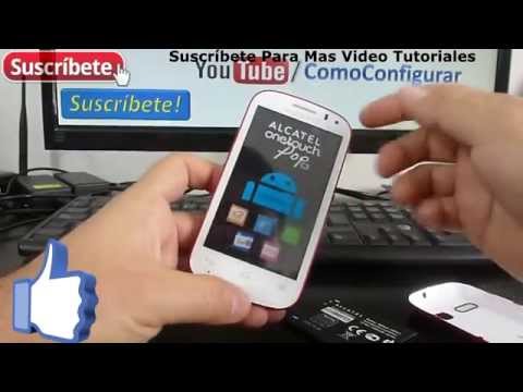 Alcatel One Touch Pop C3 Primer Encendido