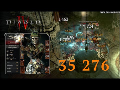 Diablo 4 Endgame Bone Necromancer Build, Bone Spirit nukes !
