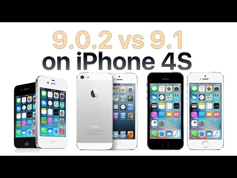 iPhone 4S iOS 9.1 vs iOS 9.0.2