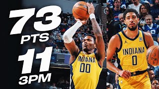 Tyrese Haliburton - Bennedict Mathurin - Indiana Pacers - New York Knicks