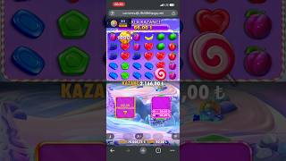 SLOT | SWEET BONANZA 1000X DE 1000X YAKALAMA ANI BİG WİN #slot #casino #bigwin #sweetbonanzamaxwin