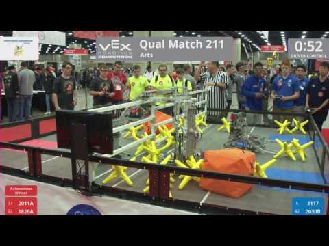2017 VRC Arts Q211 - 2011A 1826A vs 3117 2030B - 16 to 28