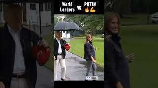 World Leaders vs PUTIN  ft Sigma Rule #shorts