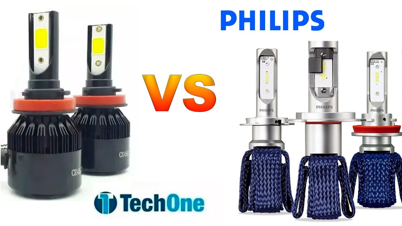 SUPER LED Tech One (+BARATO) vs Lâmpada Led Autentique Philips Ultinon
