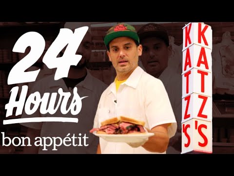 Working 24 Hours Straight at New York’s Most Iconic Deli | Bon Appétit