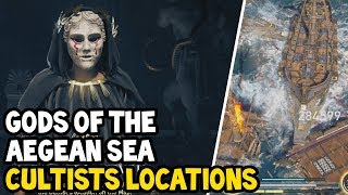 Assassin's Creed Odyssey - ALL GODS OF THE AEGEAN SEA CULTISTS Location Walkthrough