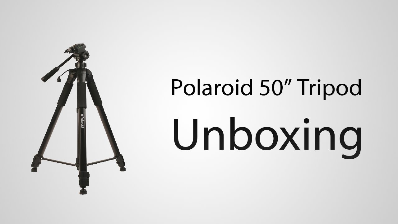 Штатив Polaroid 50 алюминиевый сплав (с головой) черный