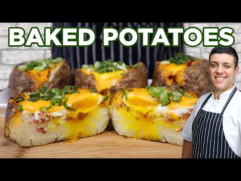 Perfect Baked Potato | One of the Best Loaded Baked Potatoes Recipes
