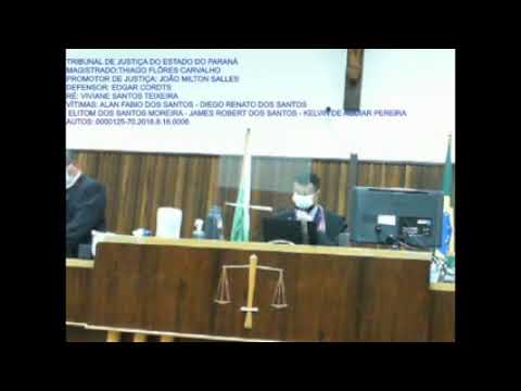 TRIBUNAL DO JÚRI DE CURITIBA 26/07/2021 - AUTOS 0000125-70.2016.8.16.0006