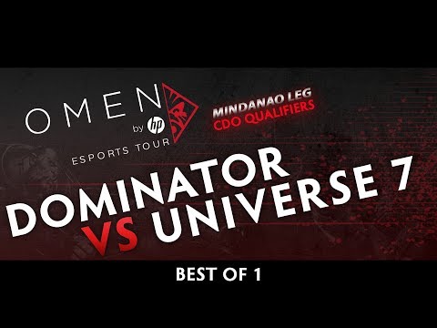 Demi God vs. Universe 7 | Game 1 | Bo3 | HP by OMEN CDO Qualifiers | Finals