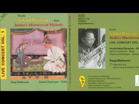 Pandit Nikhil Banerjee - Raag Malkauns