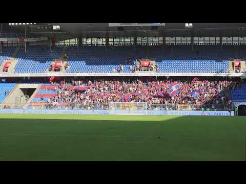 FCB-Lugano: Die Muttenzerkurve nach dem Spiel - 21.08.2017