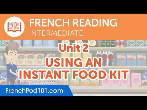 French Intermediate Reading Practice Understanding a Coupon