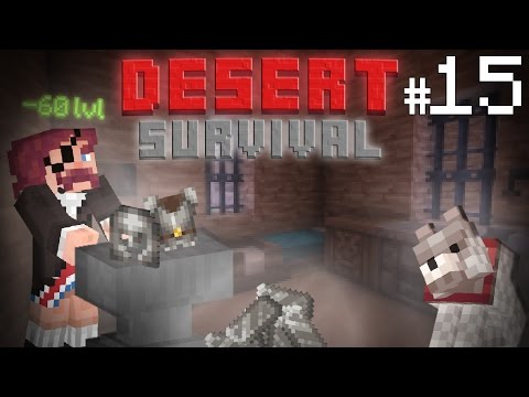 #15 Minecraft: Desert Survival - BLACKSMITH