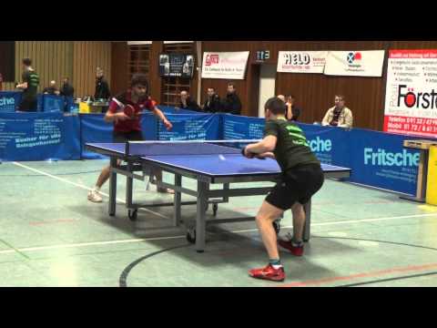 TT Regionalliga Effeltrich vs Regenstauf 20141129 10M Zaus vs Uwe Liebchen 2