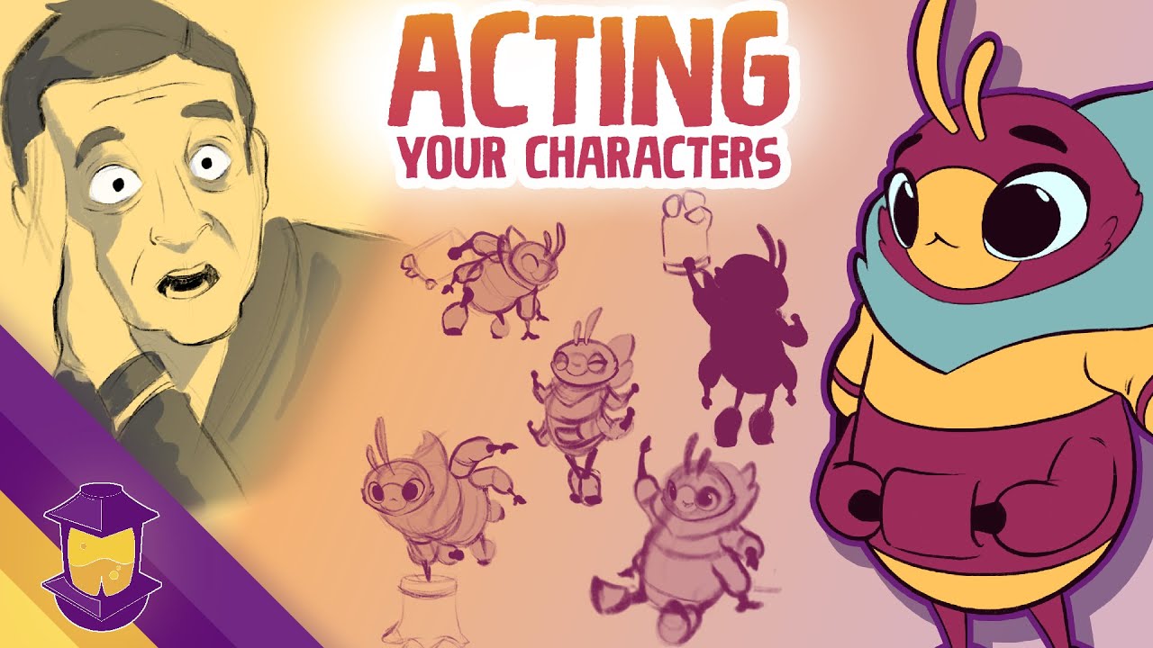 How I Use ACTING for Better Character Design