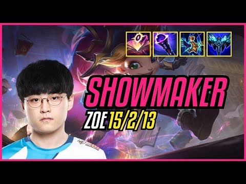 SHOWMAKER - ZOE vs SYLAS MID - EUW MASTER - PATCH 11.9