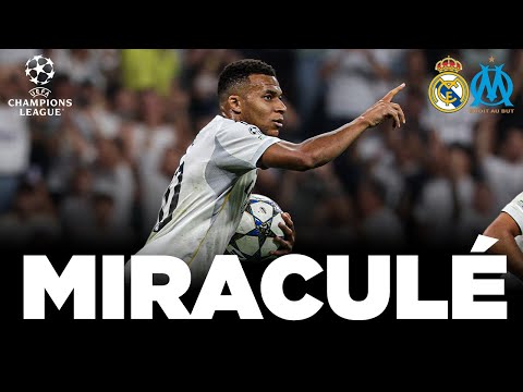 Le REAL MADRID IN EXTREMIS face à l'OLYMPIQUE DE MARSEILLE !