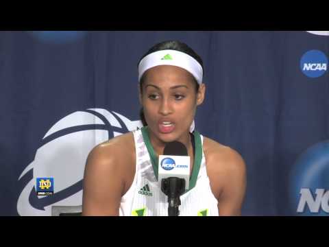 Notre Dame Post Game Press Conference Sweet 16 - Notre Dame Women's Basketball